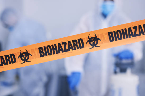 Professional Infectious Disease Decontamination technician working in Gold Bar, WA